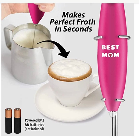 [Free add on item] Zulay Kitchen High Powered Milk Frother Foam Maker - Picture 3 of 12